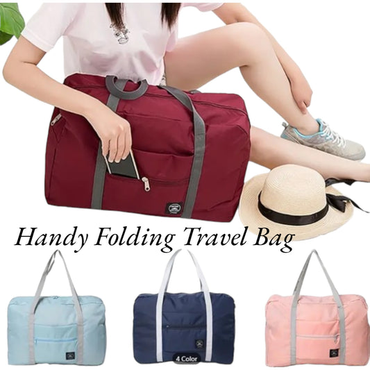 Handy Fold- Away - Under Seat Cabin Bag - Flight Hand Luggage  45cm x 30cm x 13cm