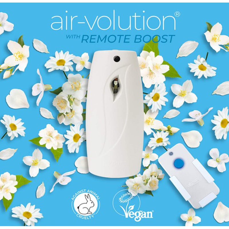 Airpure Air-Volition Automatic Air Freshener with Remote Boost - Fresh Linen Fragrance10