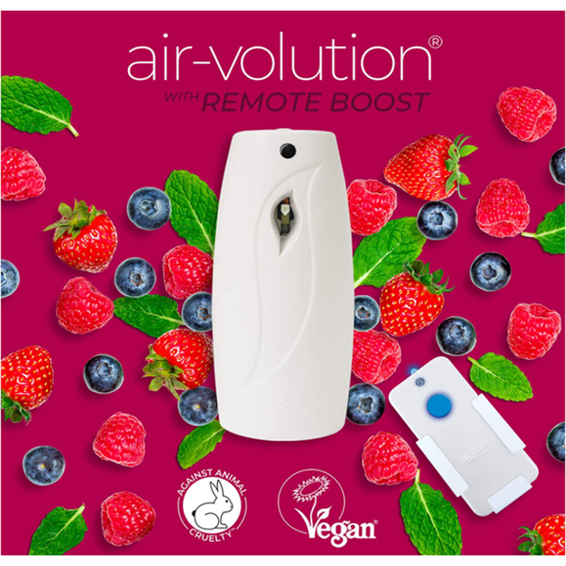 Airpure Air-Volition Automatic Air Freshener with Remote Boost - Sparkling Berry