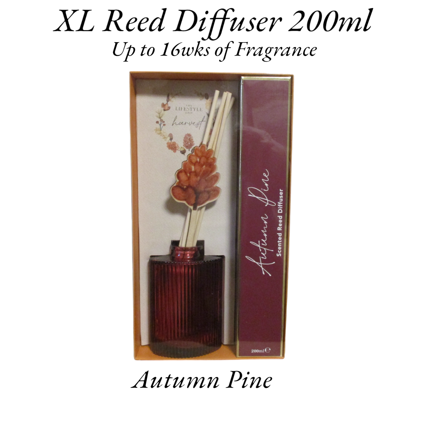 Diffuser XL - 200ml  Autumn Pine - 16 weeks of fragrance