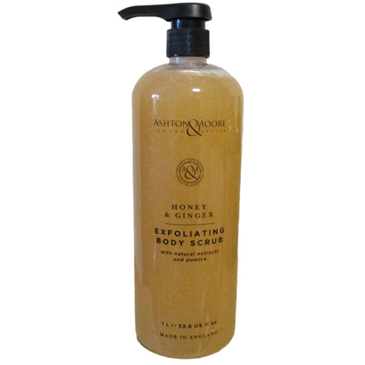 Ashton Moore London Design - Honey Ginger - Luxury Exfoliating Body Scrub 1Lt