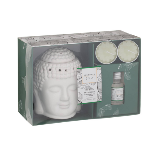 Buddha Oil Burner Set