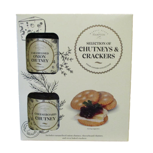 Hampton Chutney's & Crackers  – Gift Set