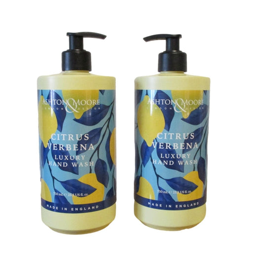 Ashton Moore London Design Citrus Verbena Luxury Hand Wash 2 x 750ml Hand Wash (Copy)