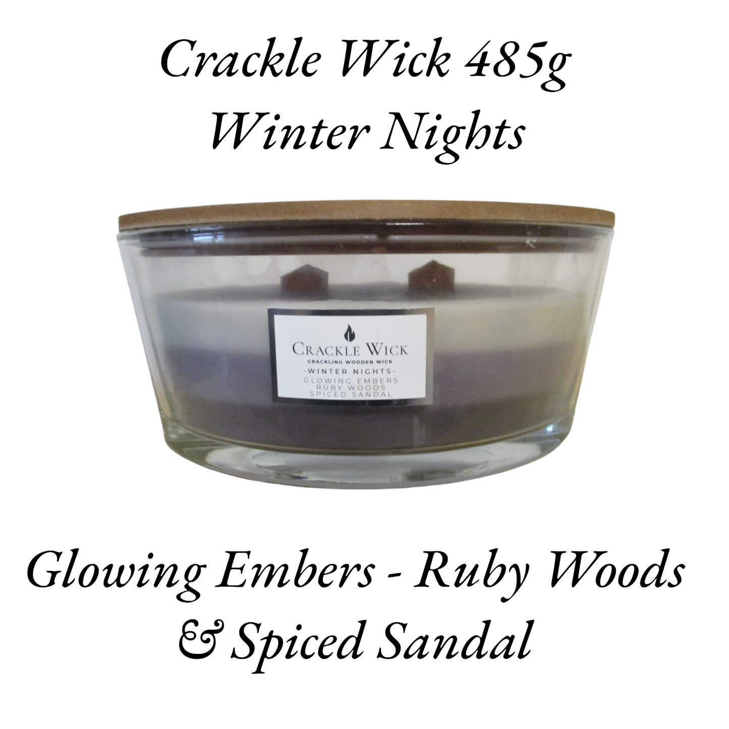 Crackle Wick 485g Winter Nights