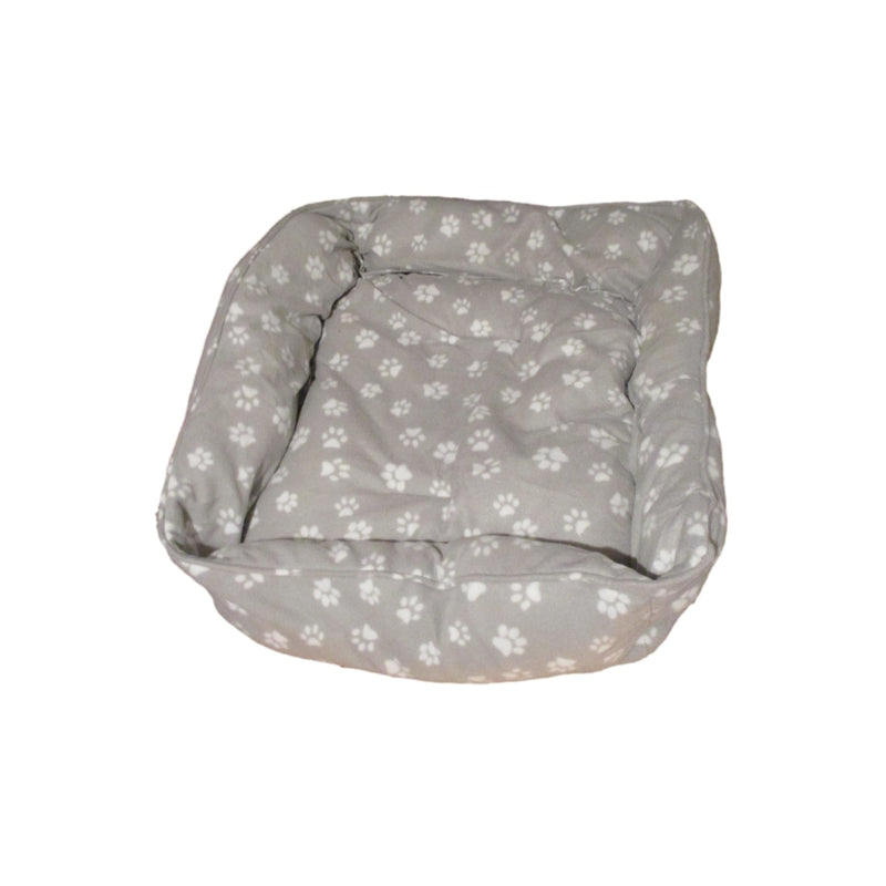 Paw Print Cushion Pet Bed