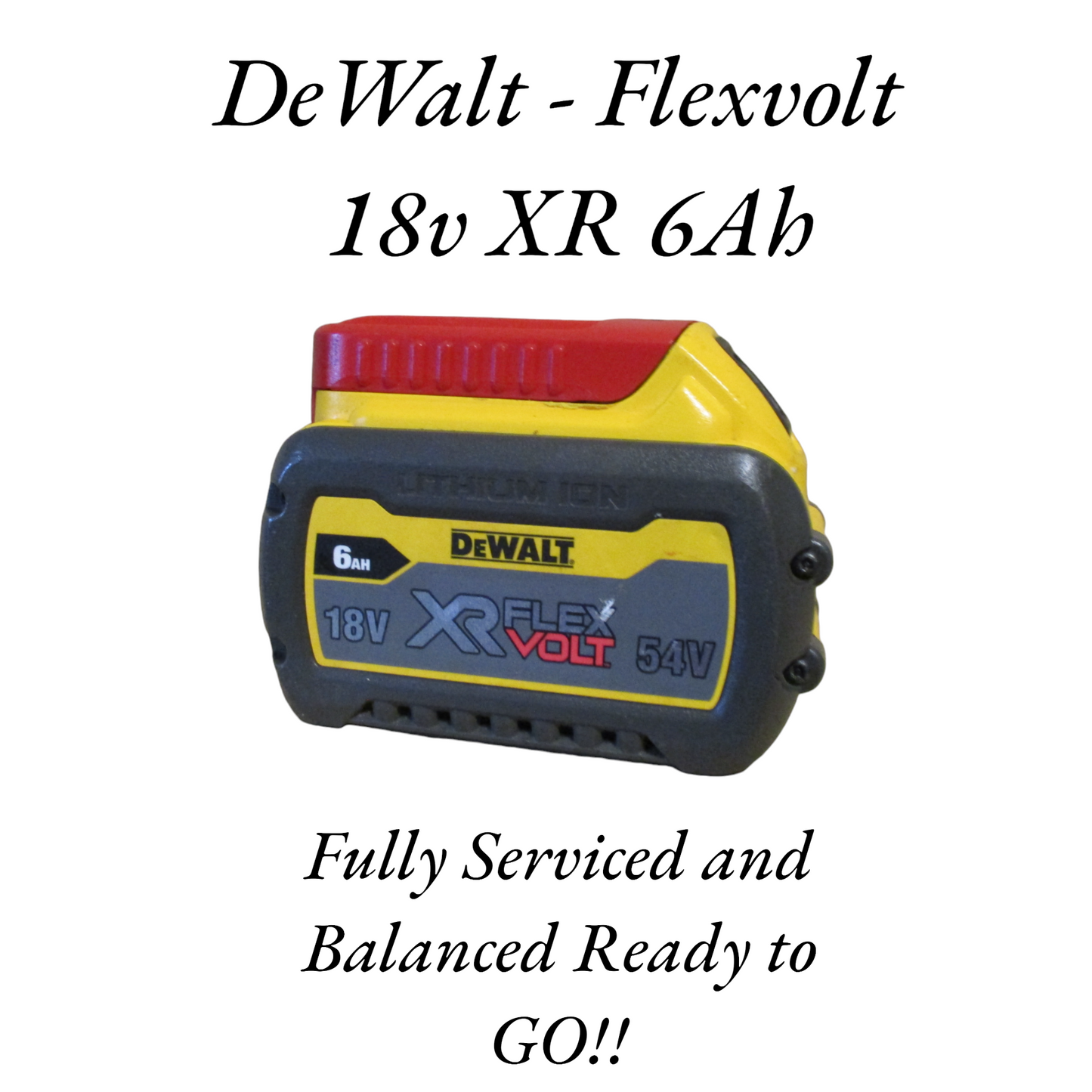 DeWalt Reconditioned Batteries - 18v - 1.5Ah  4Ah - 5Ah & 18v/54v Flex