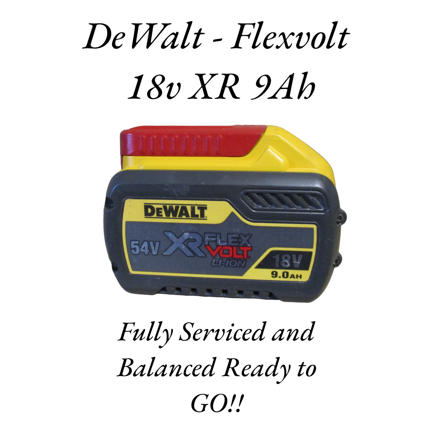 DeWalt Reconditioned Batteries - 18v - 1.5Ah  4Ah - 5Ah & 18v/54v Flex