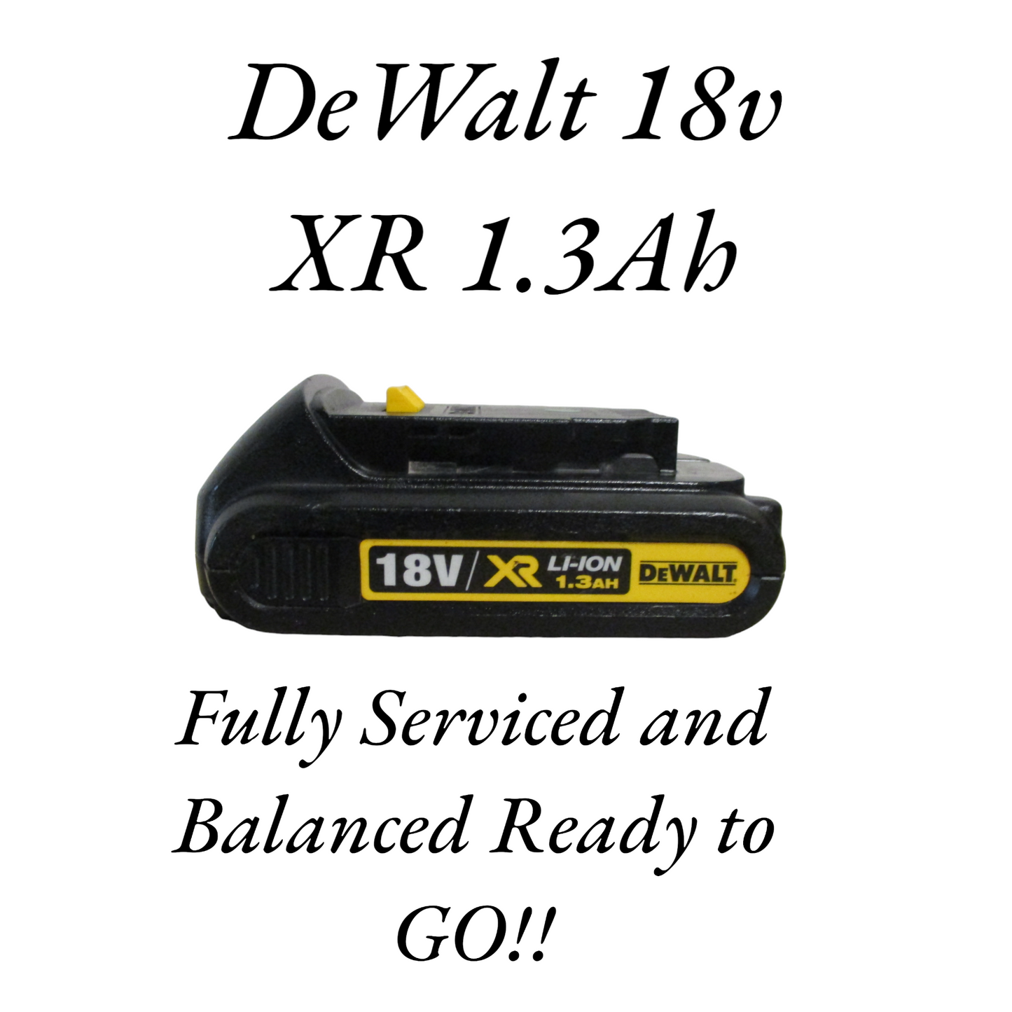 DeWalt Reconditioned Batteries - 18v - 1.5Ah  4Ah - 5Ah & 18v/54v Flex