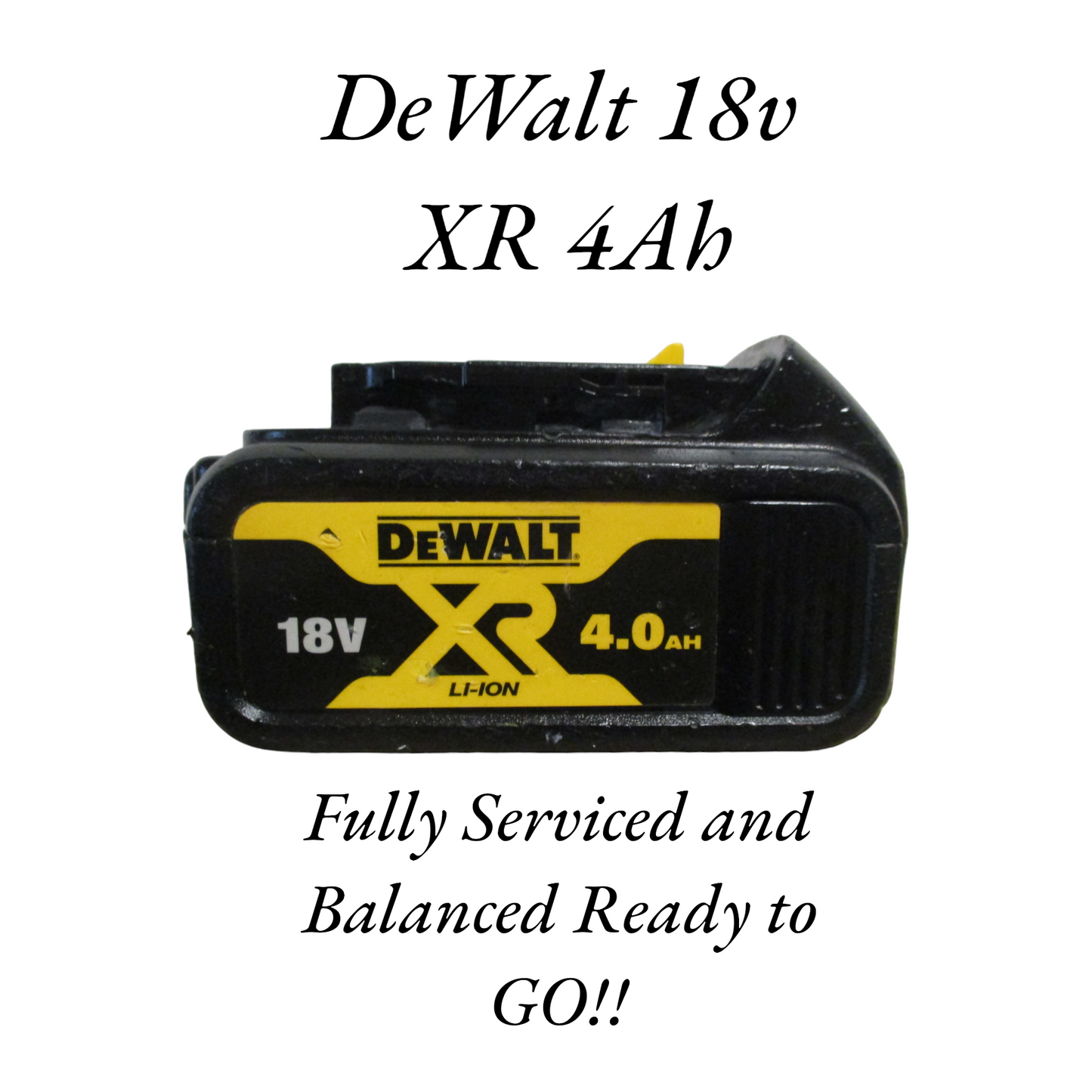 DeWalt Reconditioned Batteries - 18v - 1.5Ah  4Ah - 5Ah & 18v/54v Flex