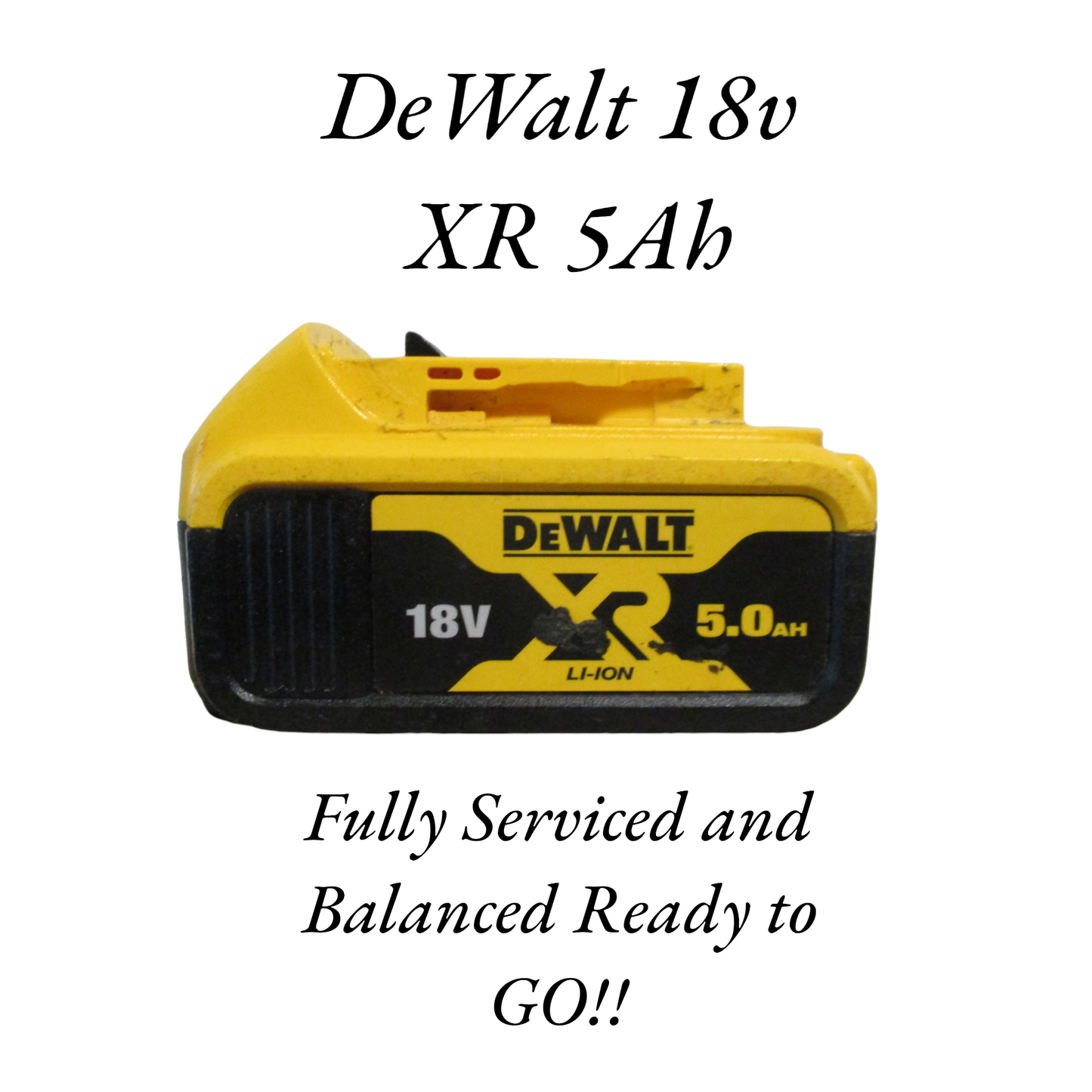 DeWalt Reconditioned Batteries - 18v - 1.5Ah  4Ah - 5Ah & 18v/54v Flex