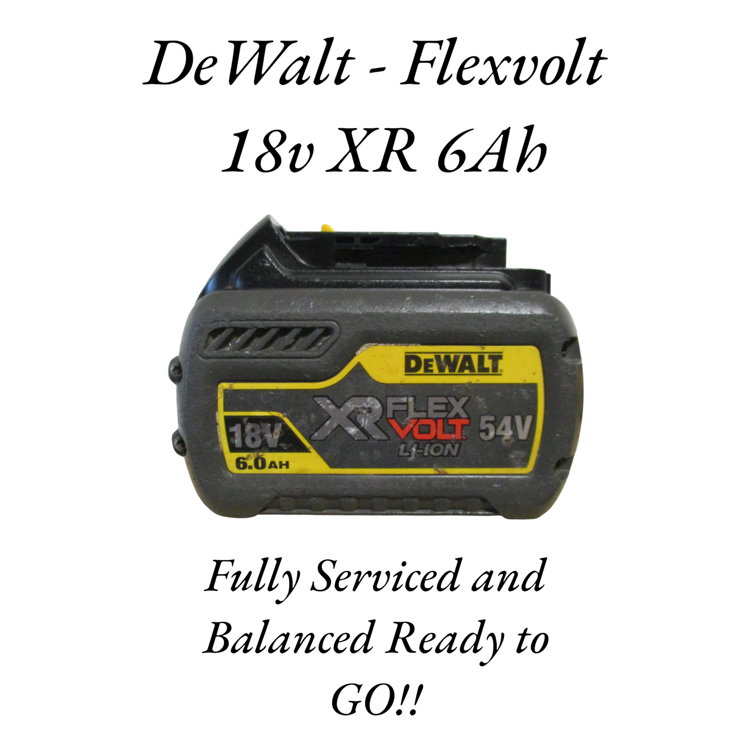 DeWalt Reconditioned Batteries - 18v - 1.5Ah  4Ah - 5Ah & 18v/54v Flex