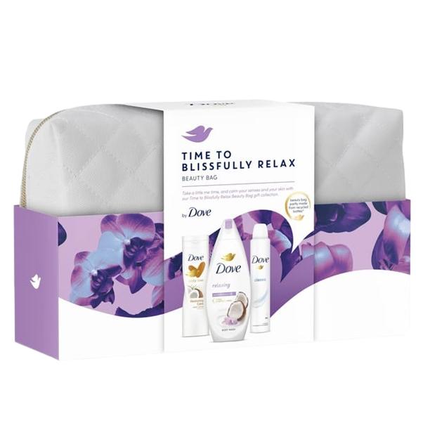 Dove Time to Blissfully Relax Beauty Bag Gift Set