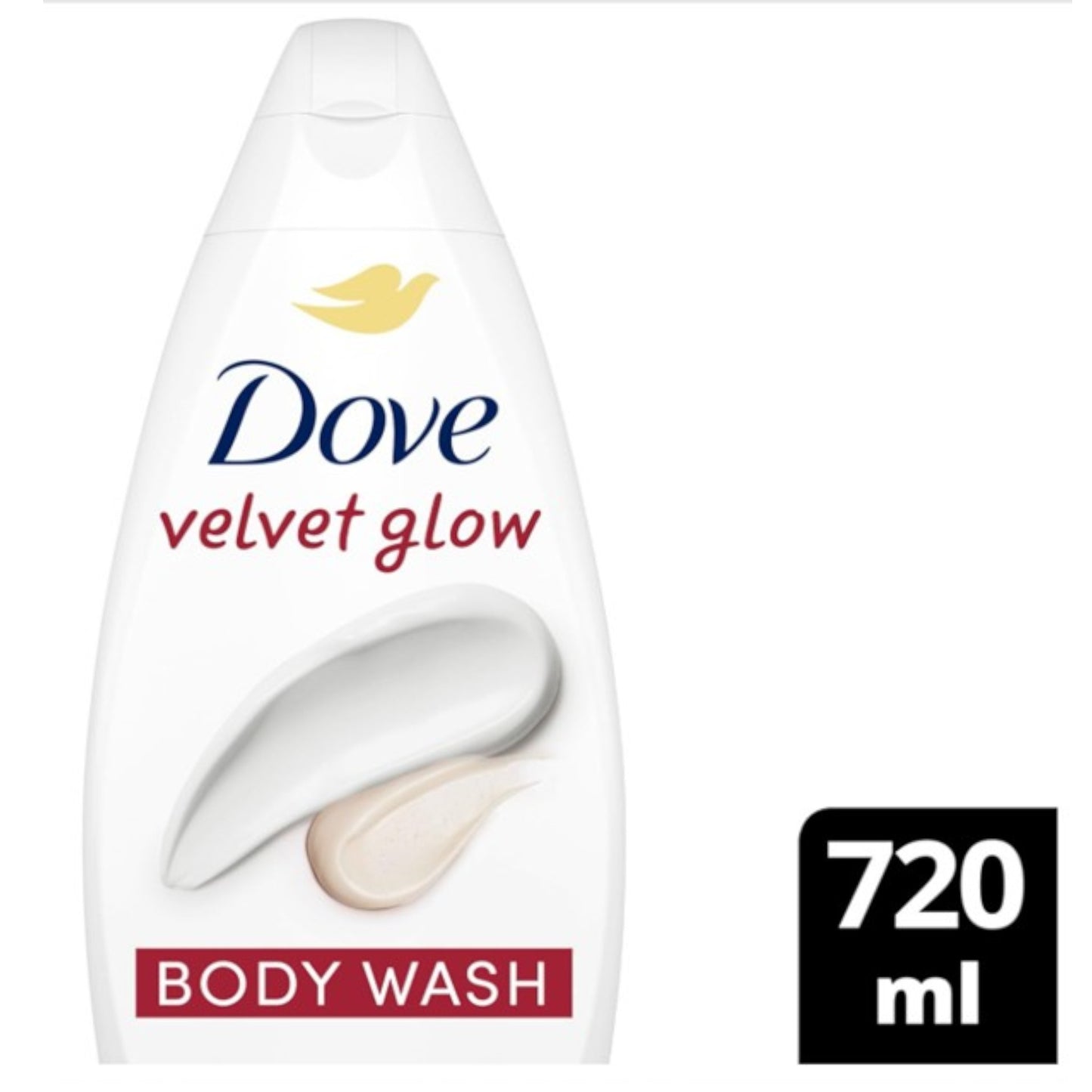 Dove XL Velvet Glow Body Wash  , (2x720ml)