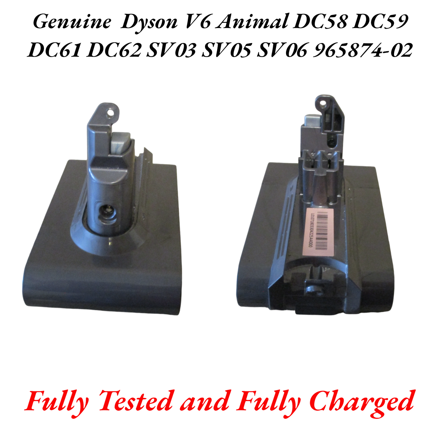 Dyson V6 Refurbished Battery