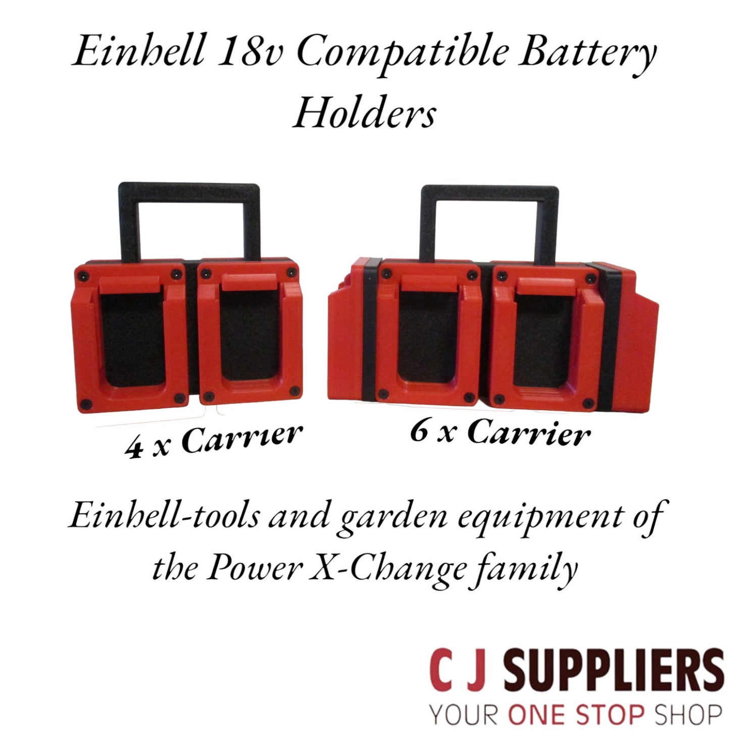 Multi Brand 4x & 6x Carrying Battery Case