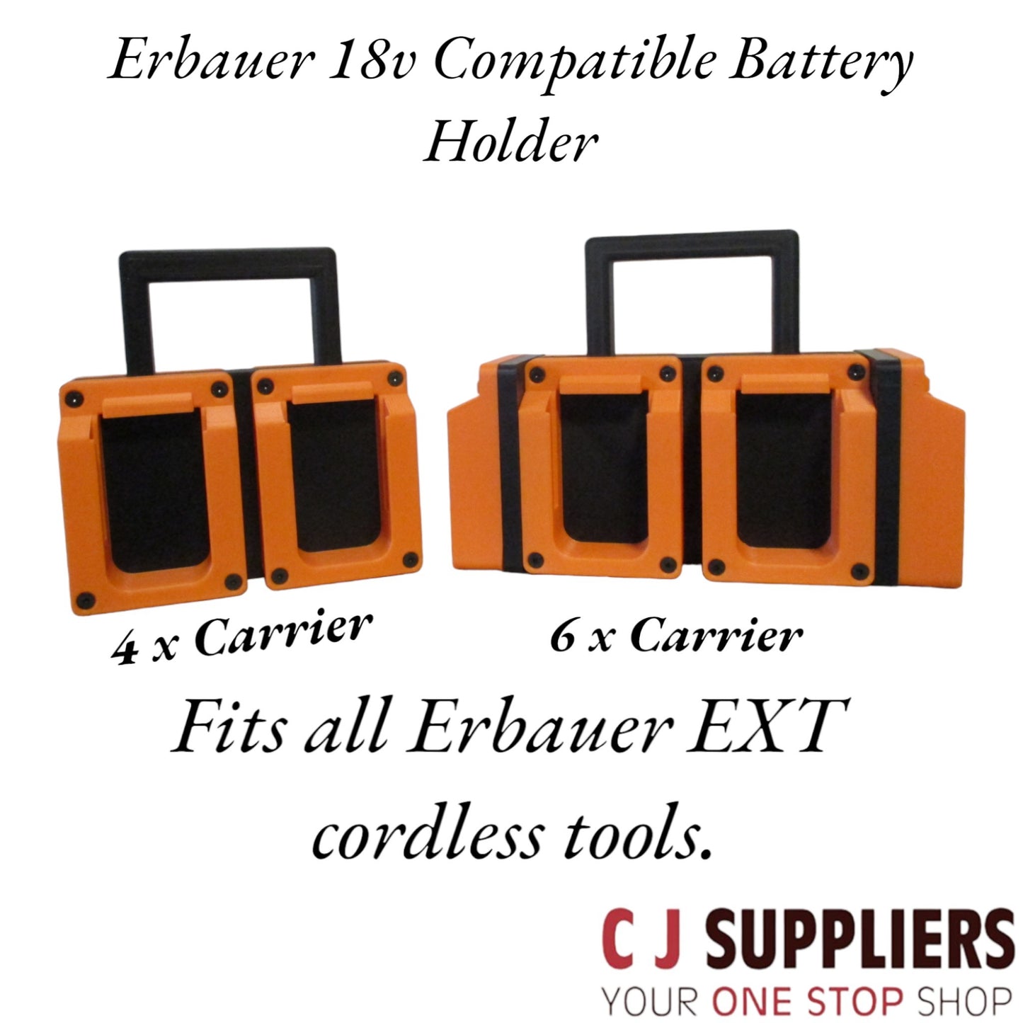 Multi Brand 4x & 6x Carrying Battery Case