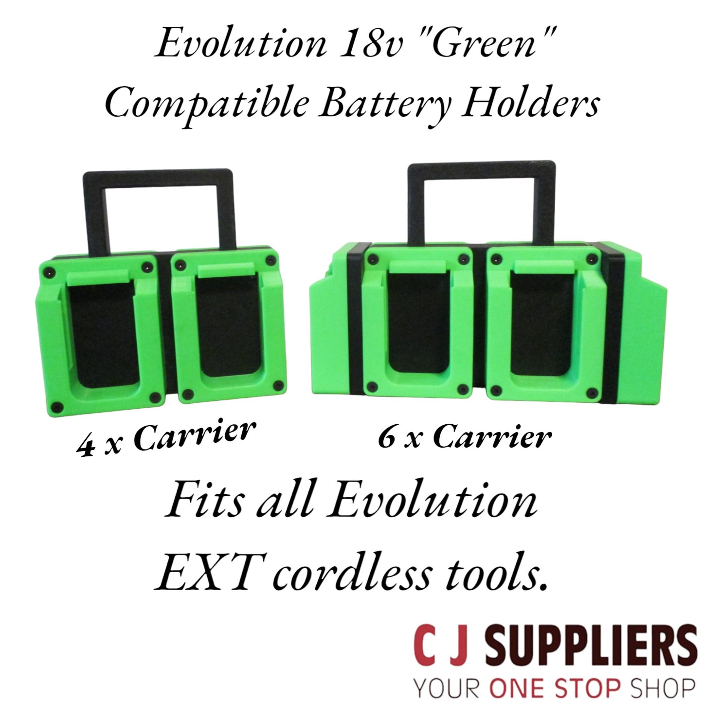 Multi Brand 4x & 6x Carrying Battery Case