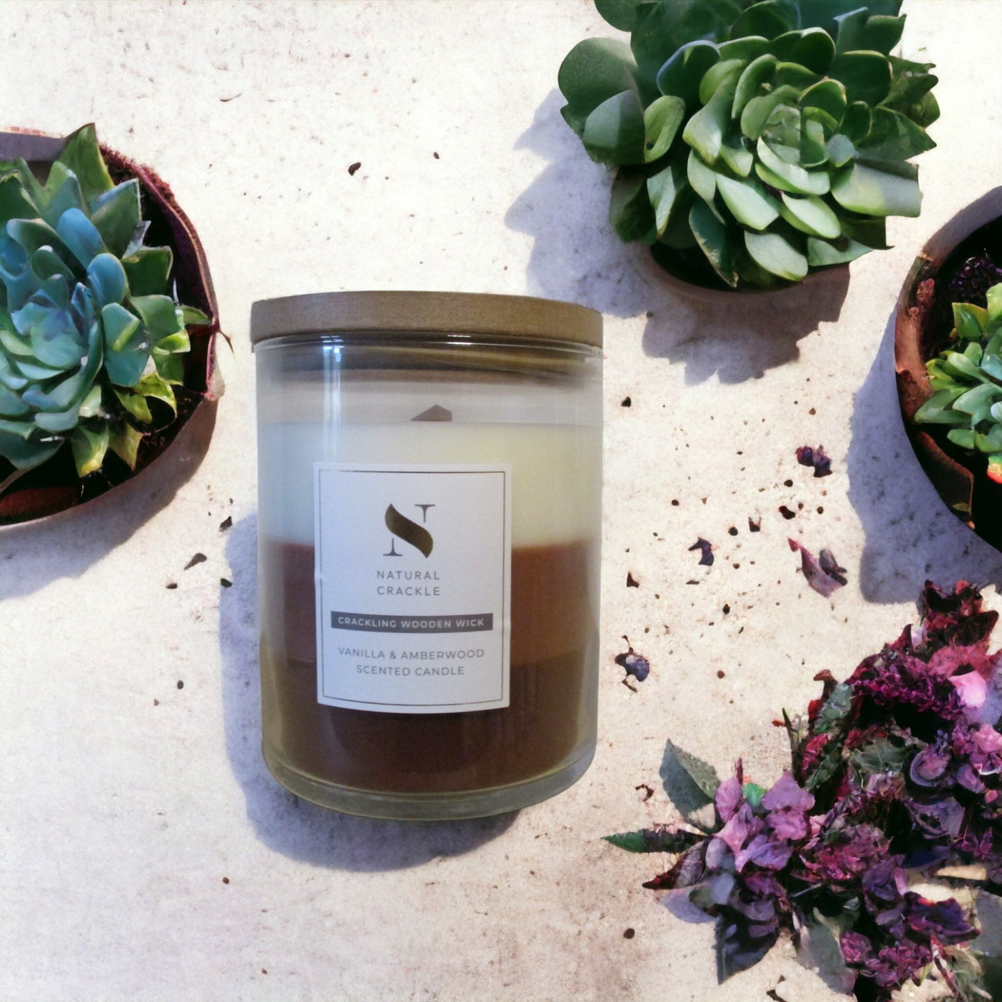 Natural Crackle - Wood Crackling Wick Candles