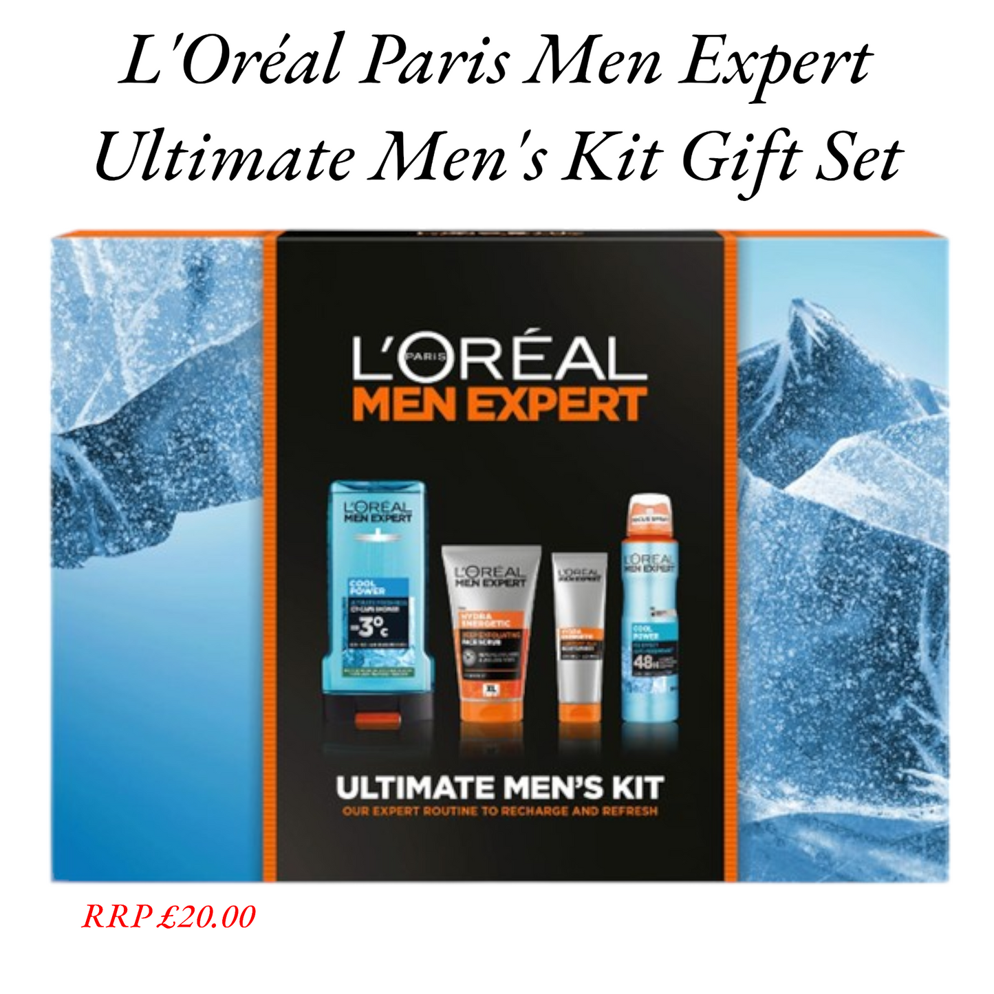 L'Oréal Paris Men Expert Ultimate Men's Kit Gift Set (RRP 20.00)