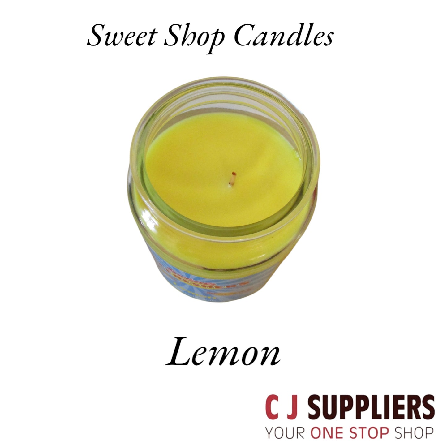 Swizzels (Sweet Shop Favorites) Lemon Refreshers Candle