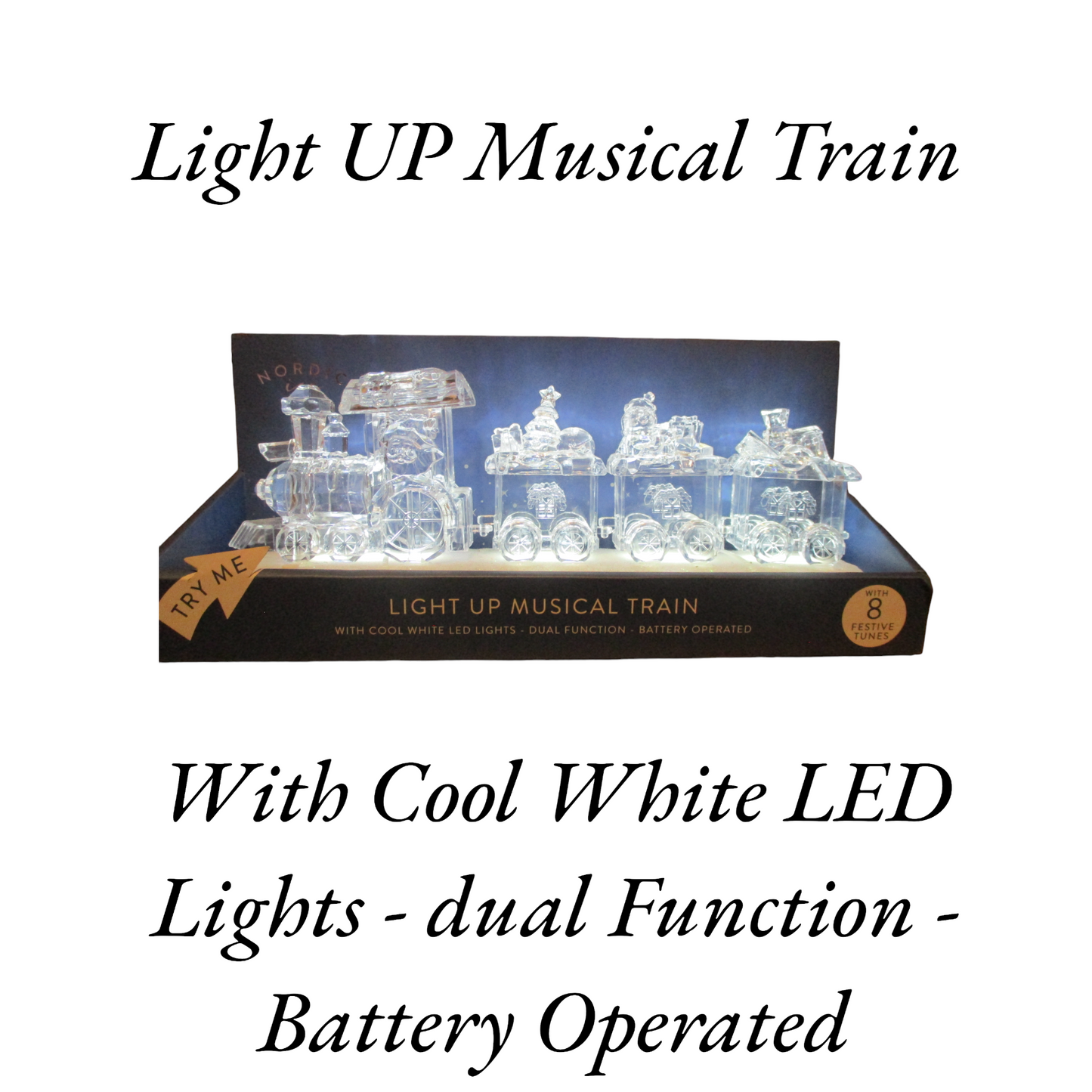 Magical Light Up Musical Train.