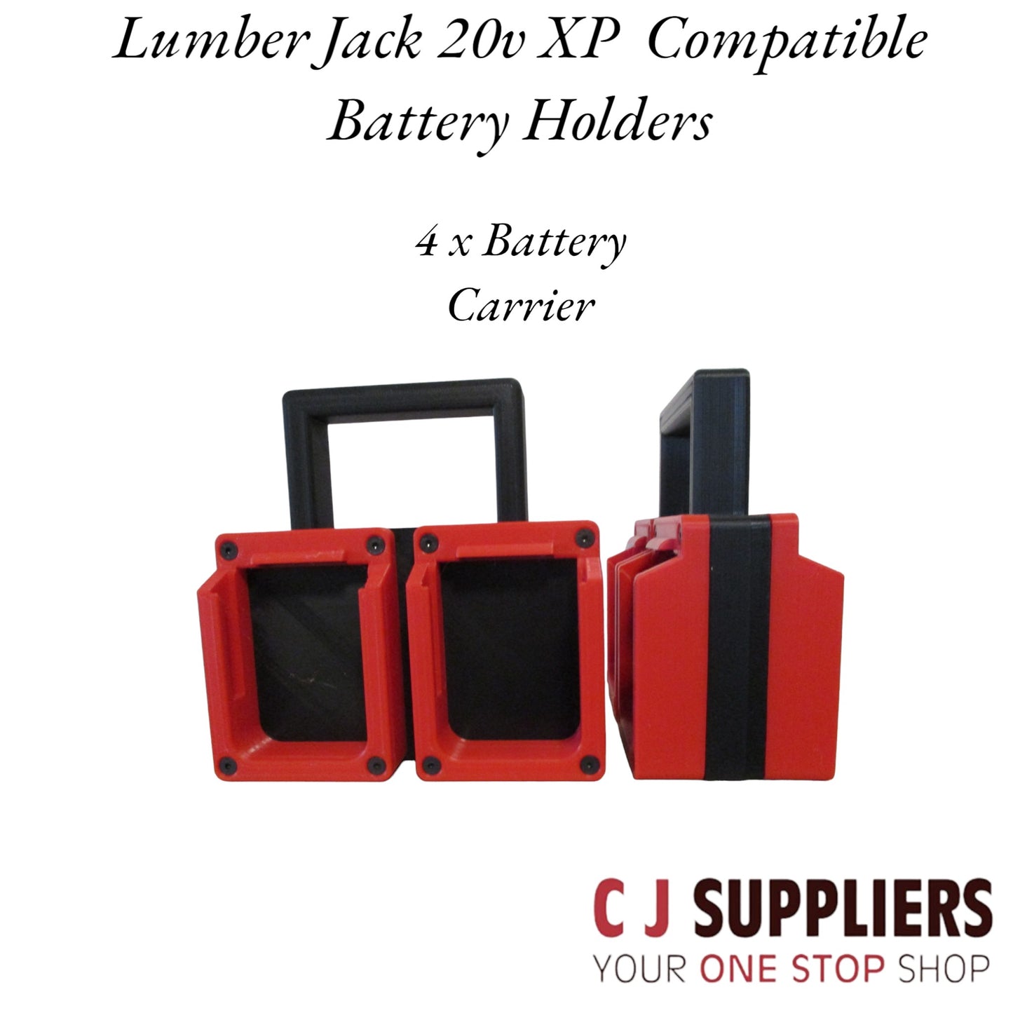 Lumber Jack 20v XP  "Compatible” Battery - Wall Mount - Belt Loop & Carrying Case