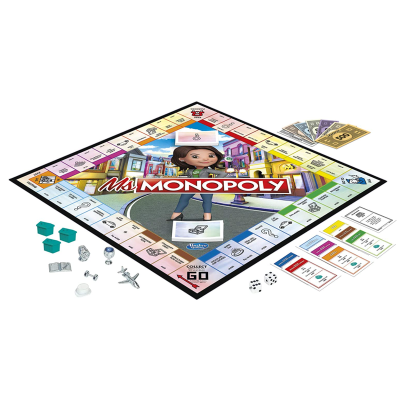 MS Monopoly Board Game First Game Where Women Make More Than Men