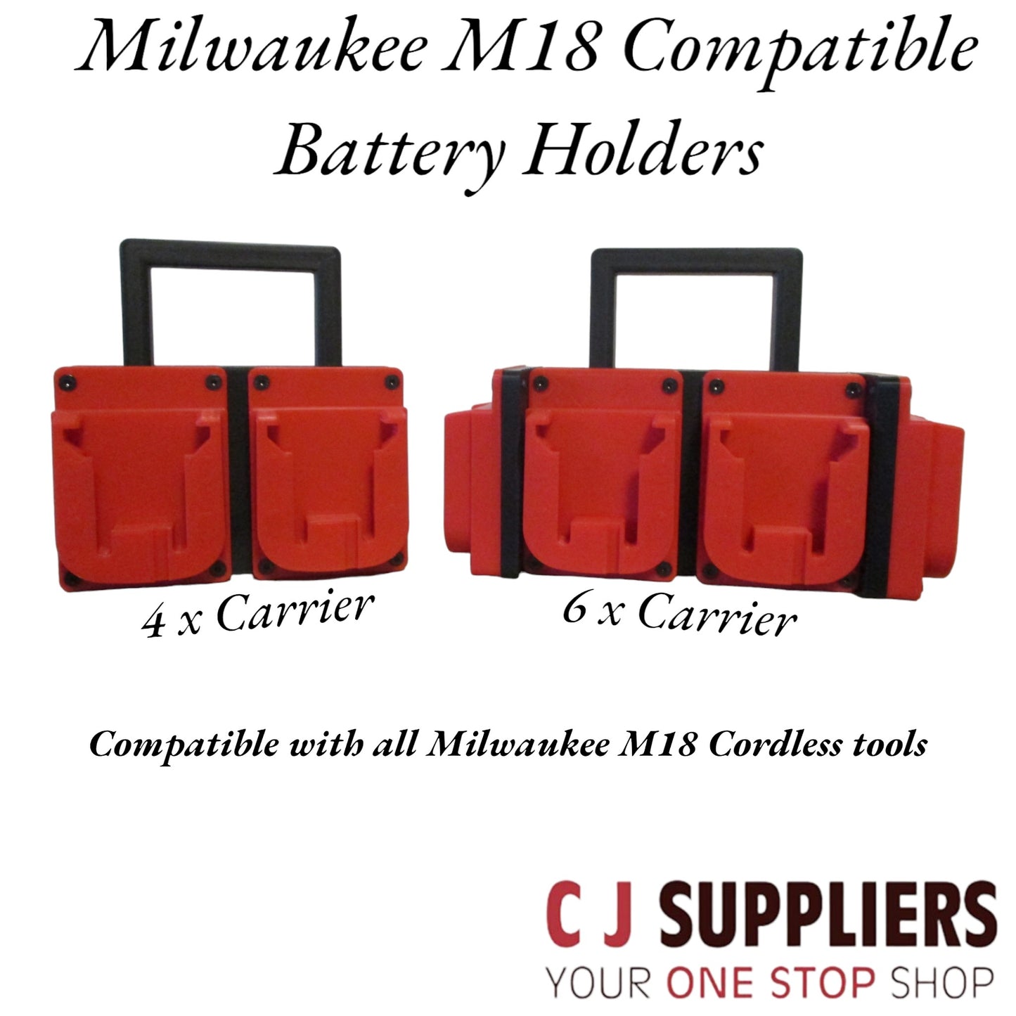 Multi Brand 4x & 6x Carrying Battery Case