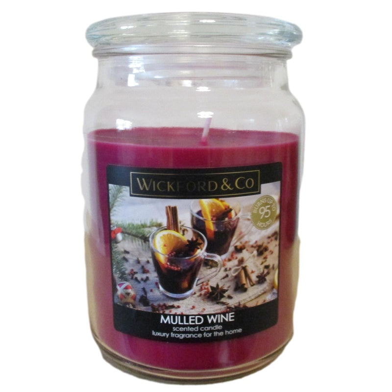 Luxury Scented Candle - (Mulled Wine) - Christmas Gift Boxed