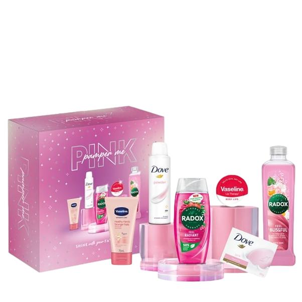 Pamper Me Pink 6 Piece Gift Set