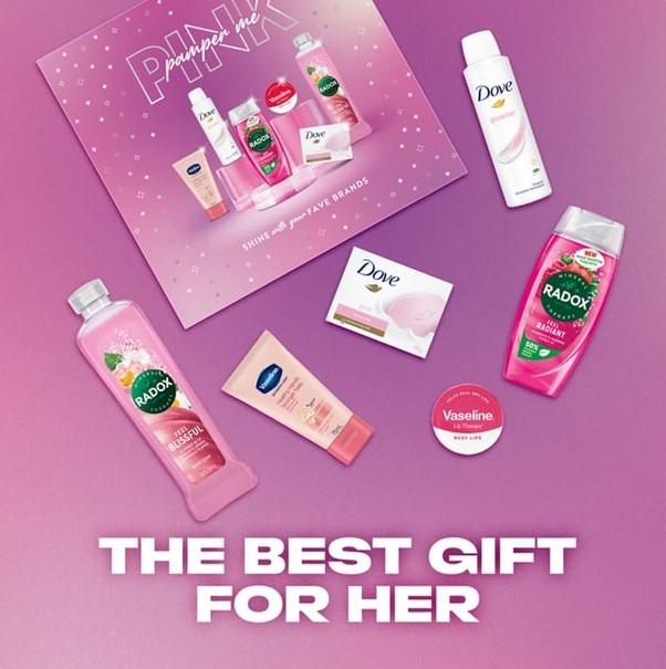 Pamper Me Pink 6 Piece Gift Set