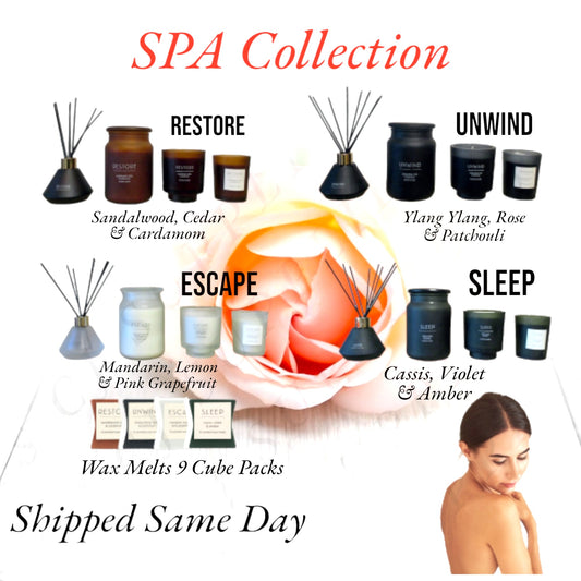 SPA Collection Scented Candles, Wax Melts & Diffusers