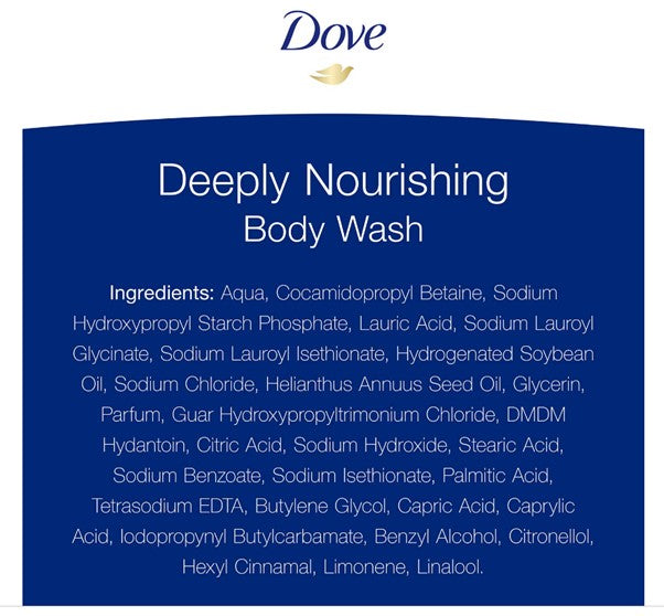 Dove “XL” Dove Deeply Nourishing 2x (720ml)