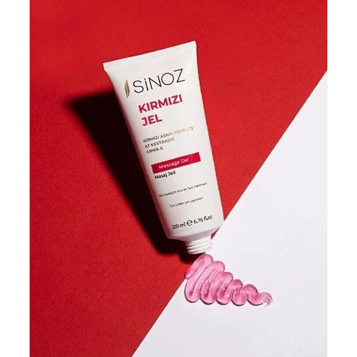 MASSAGE GEL SINOZ RELAXING AND HEATING GEL PROVIDES INSTANT REGIONAL RELIEF