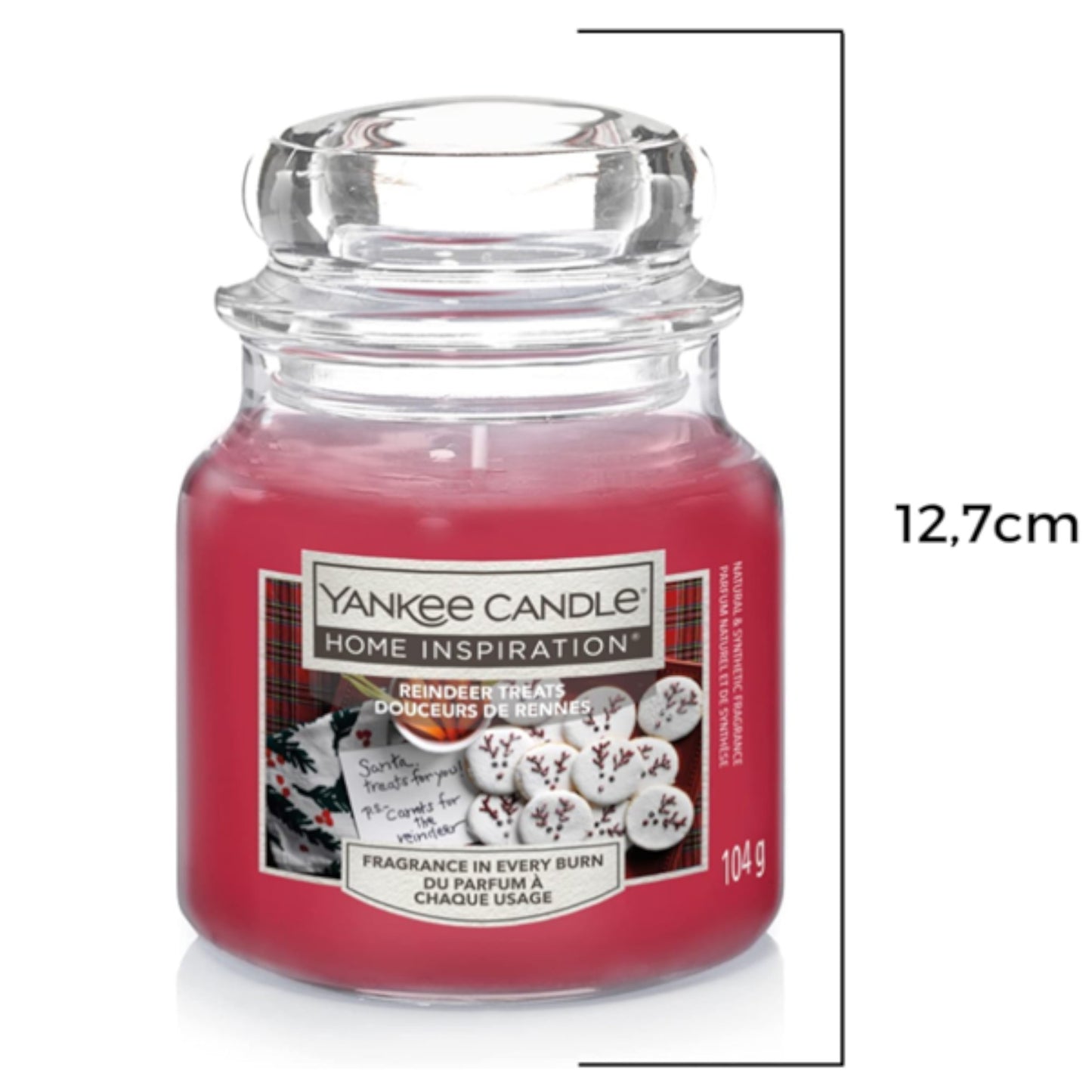 Yankee Candle Reindeer Treats - Medium jar candle 340g