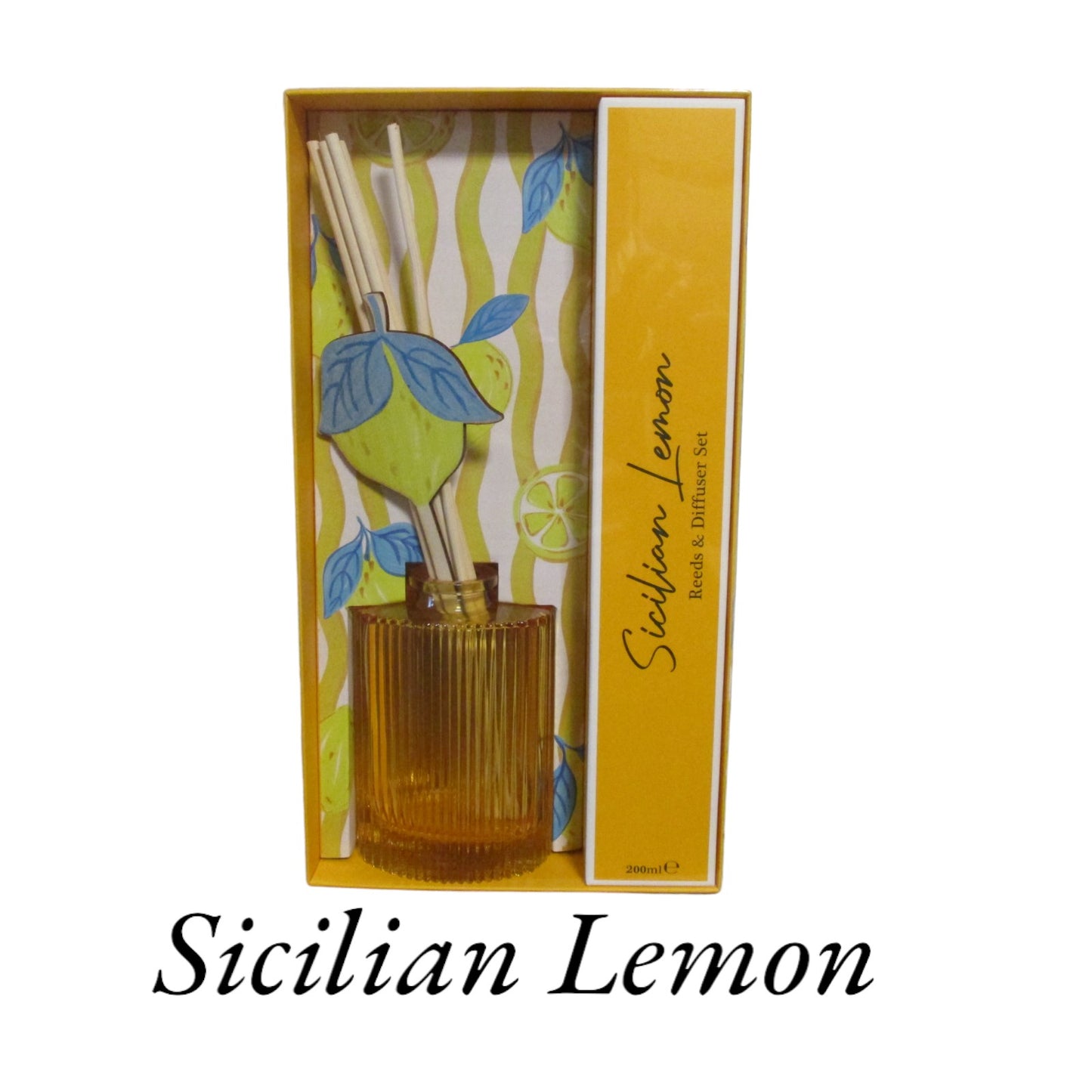 Diffuser XL - 200ml  Sicilian Lemon - 16 weeks of fragrance