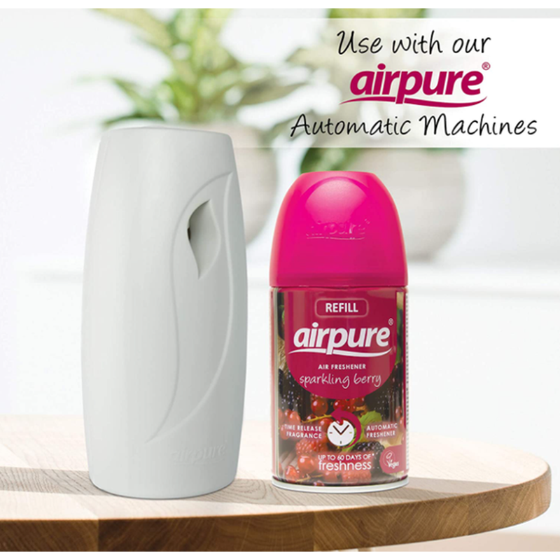 Airpure Air-O-Matic Air Freshener Refill - Sparkling Berry Fragrance x 1