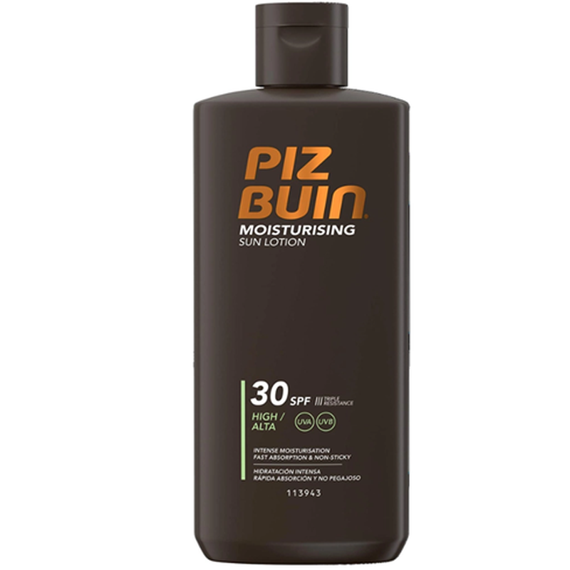 Piz Buin Moisturising Sun Lotion 200ml - SPF 30