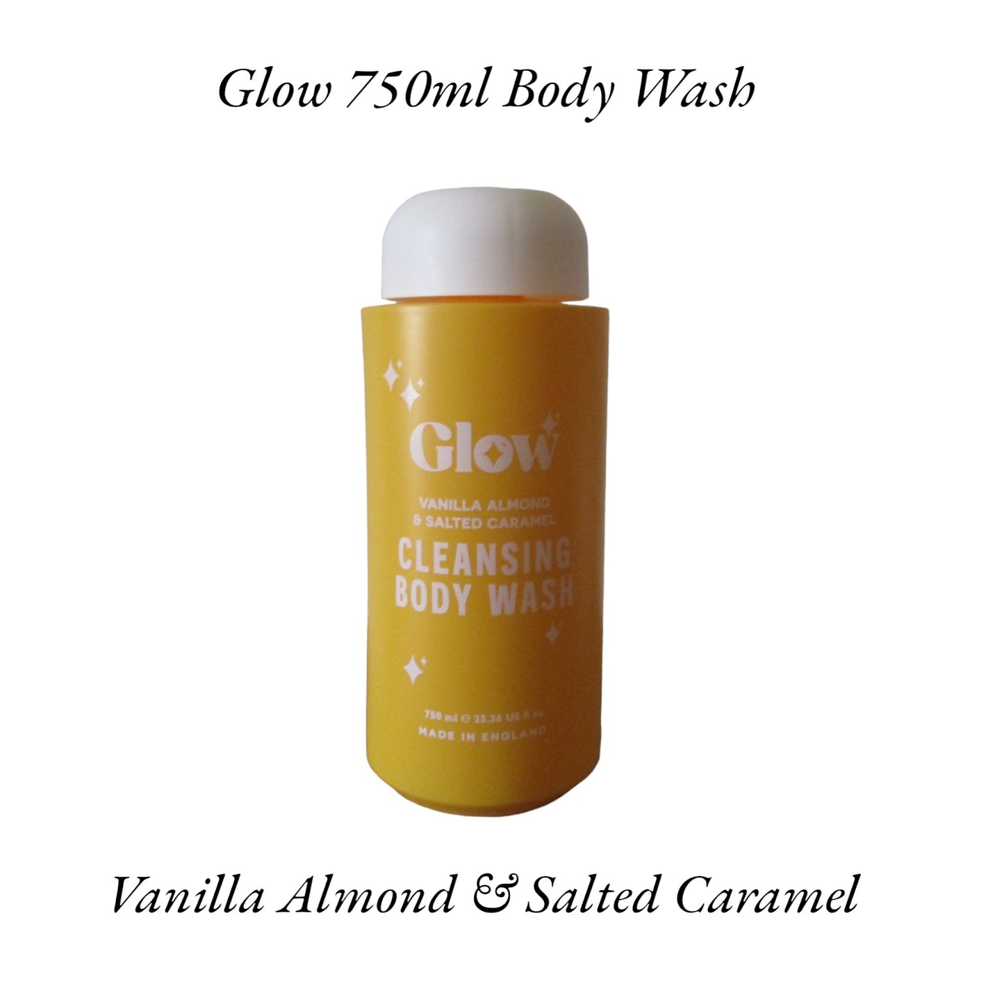 Glow Body Wash 750ml - Vanilla / Caramel & Cherry / Jasmine