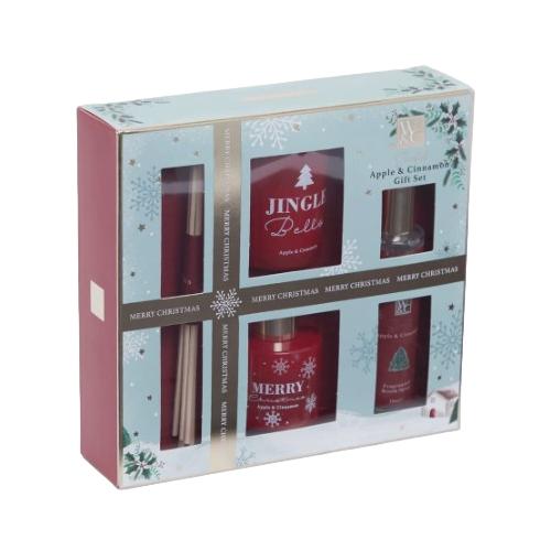 Wickford & Co Scented Gift Set - Apple & Cinnamon.