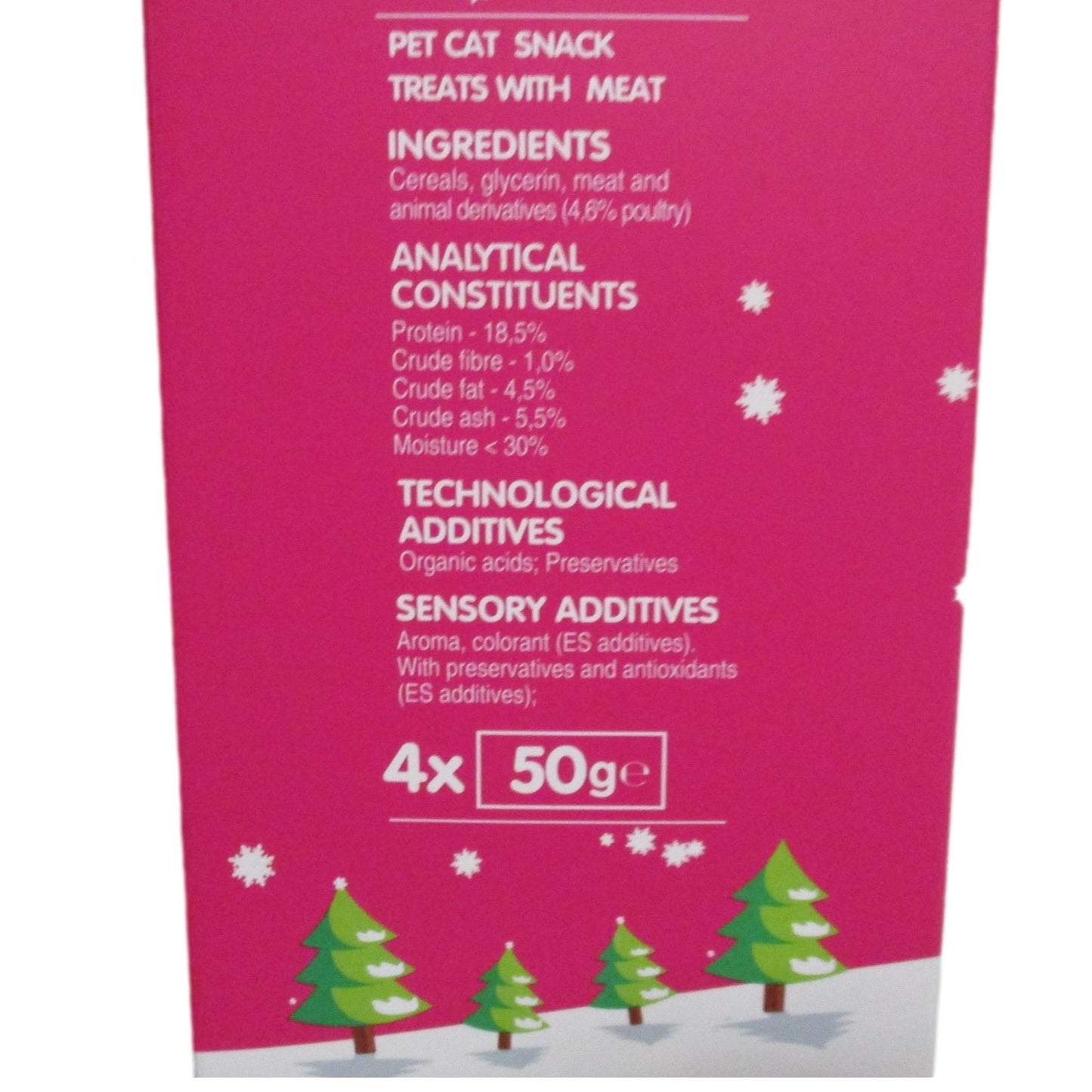 I Love My Cat Festive Cat Treats 4 x 50g