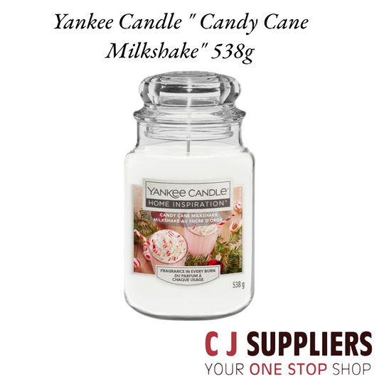 Yankee Candle - Large Jar 538g – Candy Cane Milkshake