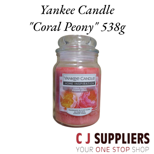 Yankee Candle - Large Jar 538g – Coral Peony