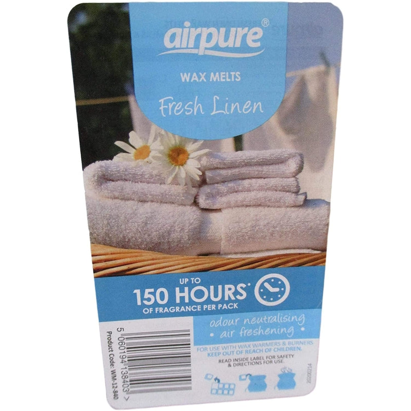 Scented Candles - Wax Melts - Air Freshening Odour Neutralising - Use with Wax Warmers or Burners 4 Flavours by Airpure - Variety Pack (1)