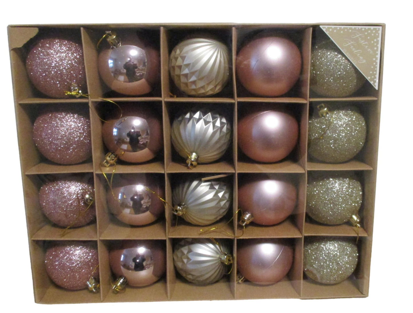 Christmas Tree Decoration Set of 20 Gorgeous Baubles