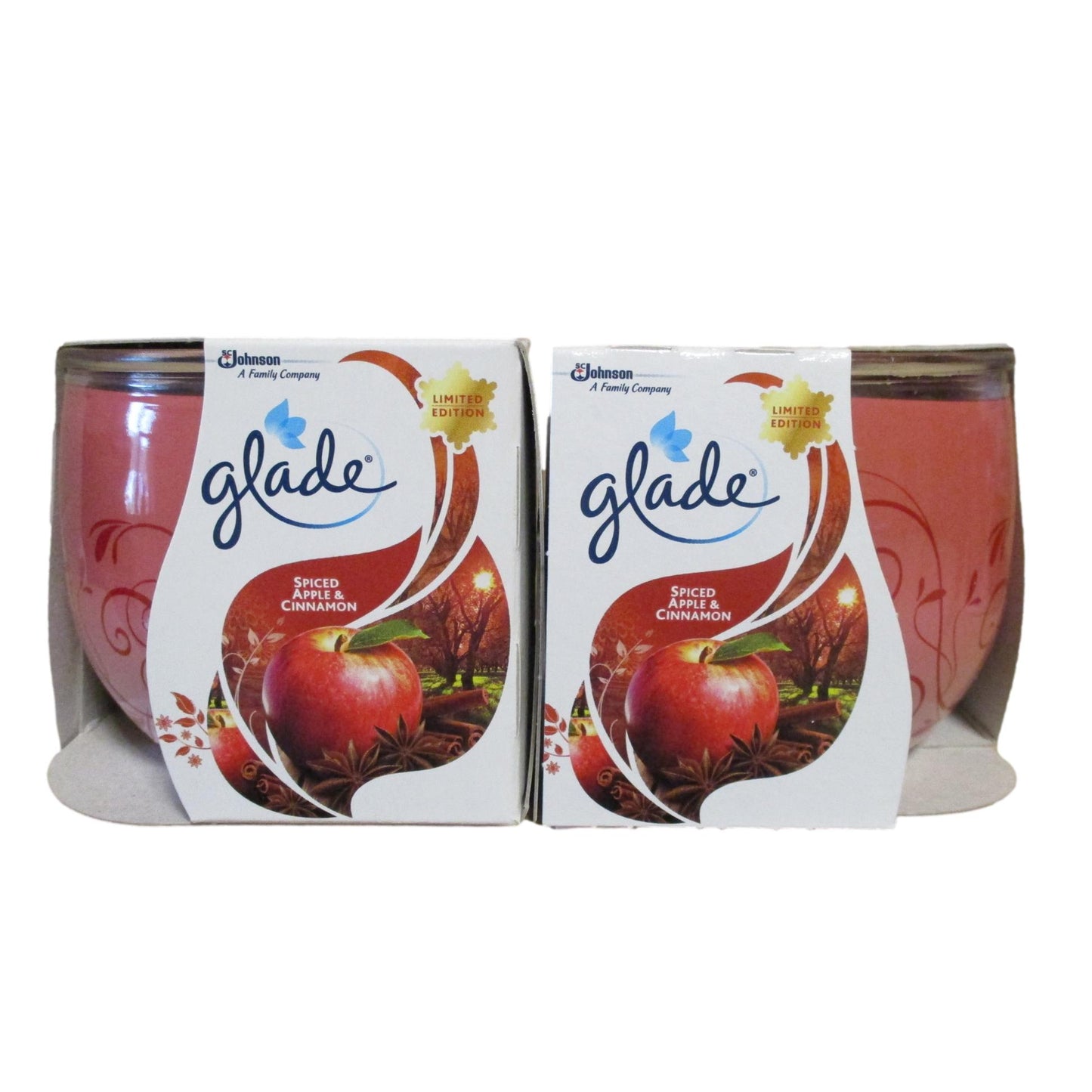 Glade - Scented Candle in Glass Jar (Lavender Spa) 24hr Burning (per candle) 120g